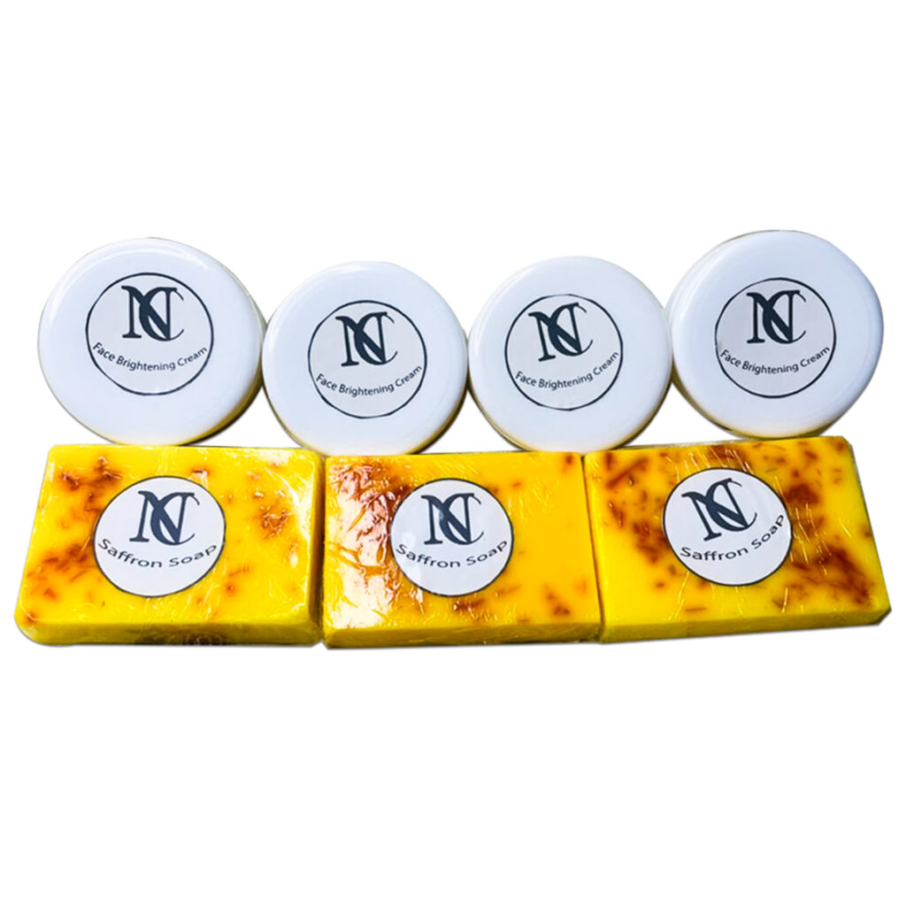 Saffron-Soap-and-Face-Brightening-Cream--
